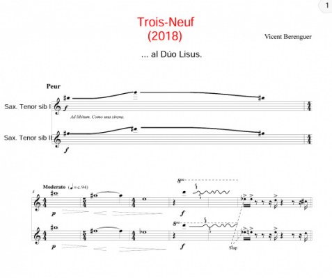 foto Trois-Neuf a l'UA 